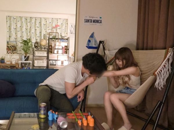 【ギャル盗撮】『やだ…撮らないで…』ノリ良し美巨乳ギャルを部屋に連れ込み、隠し撮りSEX！カメラの前で恥じらいながらも、巨乳を揺らして感じまくる姿が超エロい！