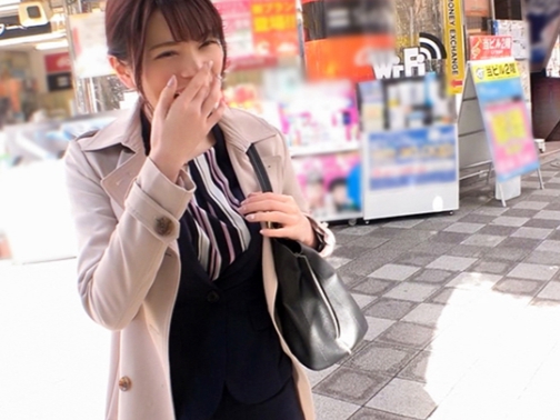 【美脚OLの淫乱覚醒】仕事中の真面目な顔はどこへ？チンポでガクブル絶頂！特濃ザーメンを顔に浴びて、淫乱スイッチON！